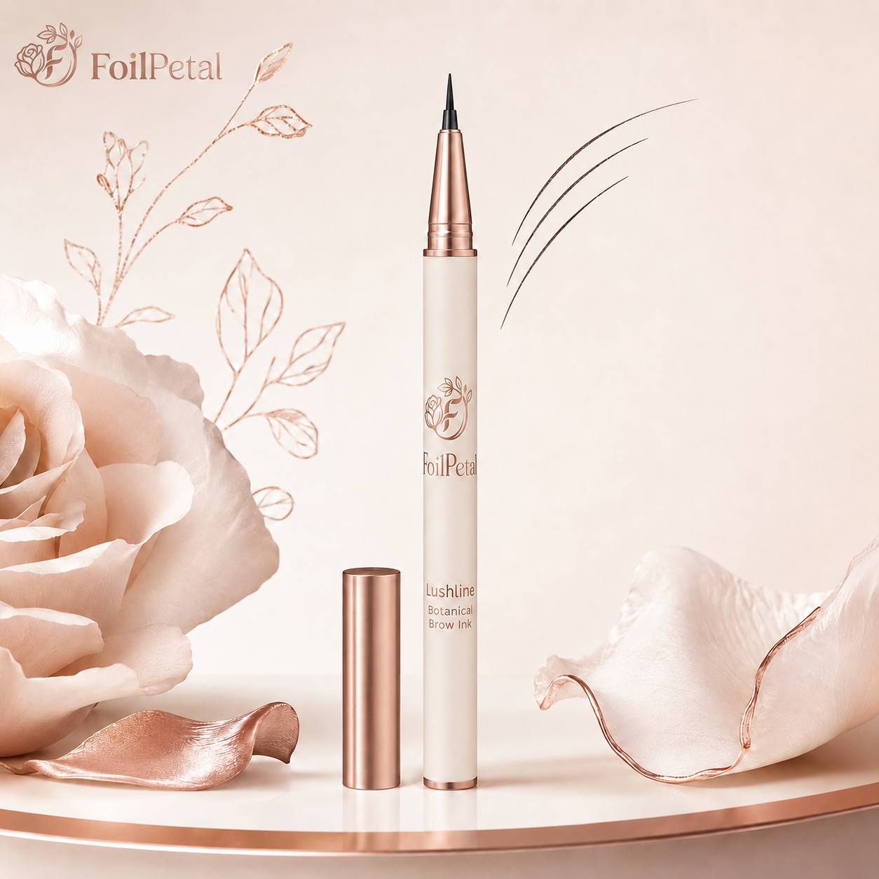 FoilPetal Lushline Botanical Brow Ink
