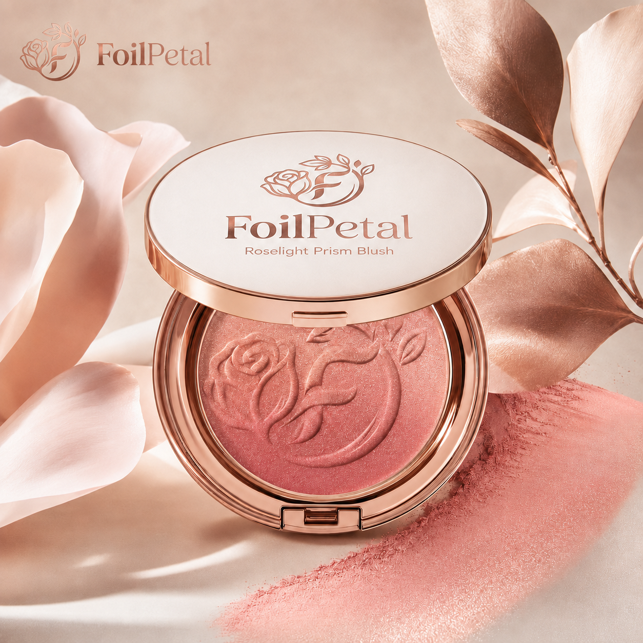 FoilPetal Roselight Prism Blush